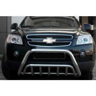 Defensa Delantera WT002 (Acero Inoxidable) Chevrolet Captiva 2006-2019 foto 3