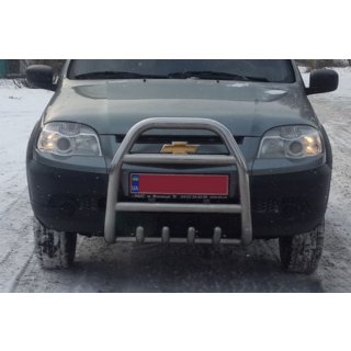 Defensa Delantera QT007 (Acero Inoxidable) foto 2