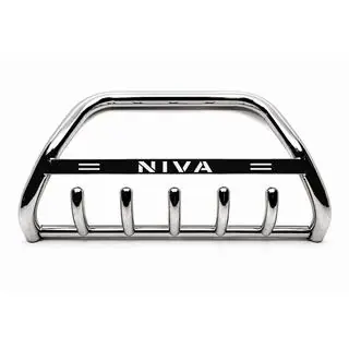 Defensa Delantera WT004 Acero Inoxidable foto 3