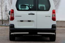 Peugeot Partner Tepee 2008-2018 Esquinas Traseras AK-003 (Acero Inoxidable) foto 1