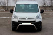 Citroen Berlingo 2008-2018 Defensa Delantera WT007 (Acero Inoxidable) foto 2