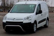 Peugeot Partner Tepee 2008-2018 Defensa Delantera WT007 (Acero Inoxidable) foto 1