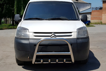 Citroen Berlingo 1996-2008 Defensa Delantera WT003 Acero Inoxidable foto 1