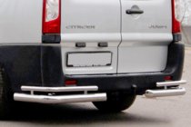 Peugeot Expert 2007-2016 Esquinas Traseras AK-003-Double (2 uds., acero inoxidable) foto 1