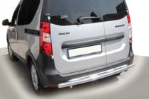 Dacia Dokker 2013-2022 Barra Trasera AK002 (Acero Inoxidable) foto 2
