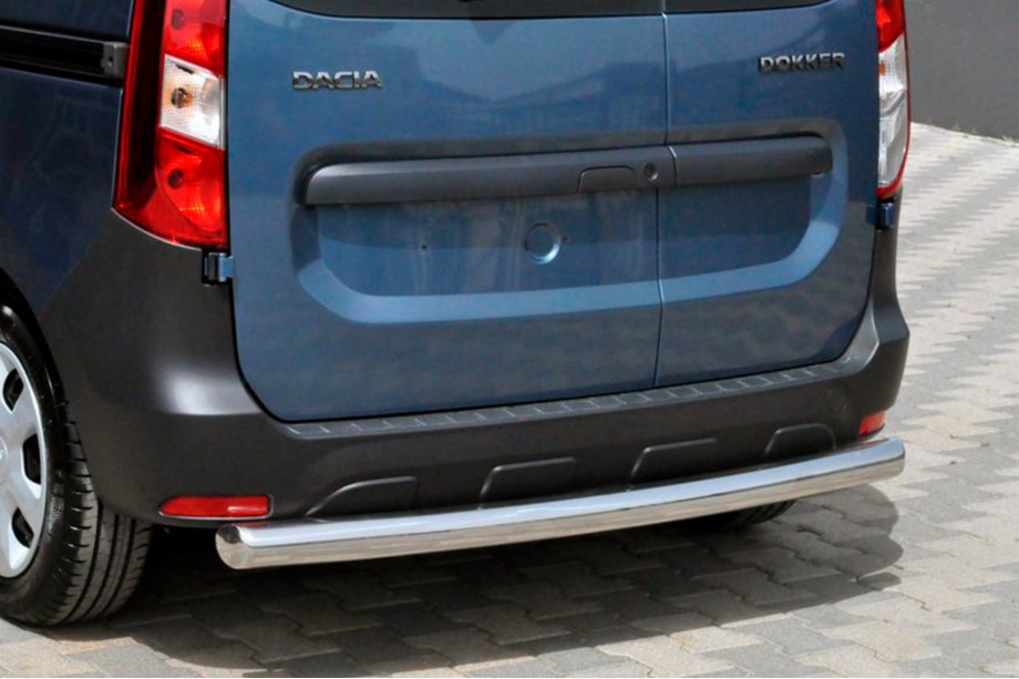 Dacia Dokker 2013-2022 Barra Trasera AK002 (Acero Inoxidable) Image