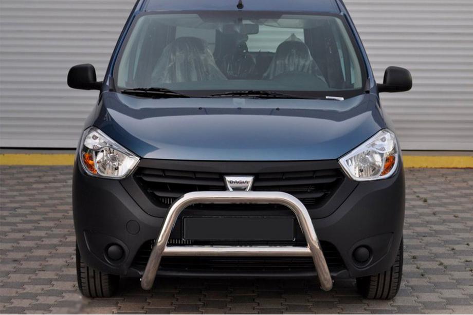 Renault Dokker 2013-2022 Defensa Delantera WT006 (Acero Inoxidable) Image