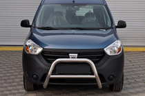 Dacia Dokker 2013-2022 Defensa Delantera WT006 (Acero Inoxidable) foto 1