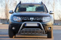 Renault Duster 2008–2017 Defensa Delantera WT002 (Acero Inoxidable) foto 3