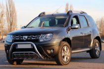 Renault Duster 2008–2017 Defensa Delantera WT002 (Acero Inoxidable) foto 4