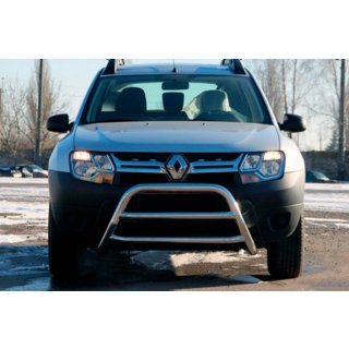 Defensa Delantera WT022 Acero Inoxidable foto 1