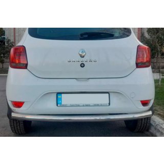 Barra Trasera AK002 (Acero Inoxidable) Renault Sandero 2013-2022 foto 1