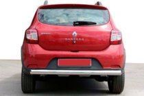Dacia Sandero 2013-2020 Barra Trasera AK002 (Acero Inoxidable) foto 1