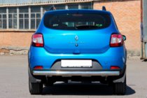Dacia Sandero 2013-2020 Barra Trasera AK002 (Acero Inoxidable) foto 5