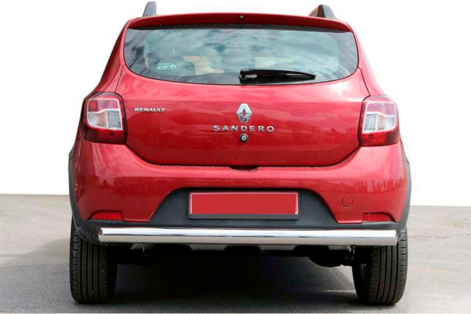 Dacia Sandero 2013-2020 Barra Trasera AK002 (Acero Inoxidable) Image