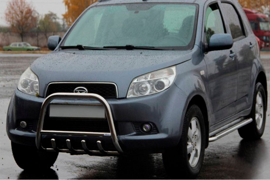 Daihatsu Terios 2006-2017 Defensa Delantera QT006 (Acero Inoxidable) Image