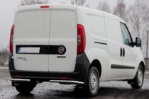 Fiat Doblo II 2010-2022 Esquinas Traseras AK003 (Acero Inoxidable) foto 2