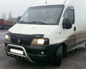 Citroen Jumper 1995-2006 Defensa Delantera WT003 (Acero Inoxidable) foto 1