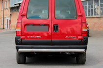 Citroen Jumpy 1996-2007 Barra Trasera Acero Inoxidable foto 1