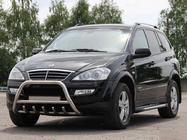 SsangYong Action 2005-2018 Defensa Delantera WT003 (Acero Inoxidable) foto 3
