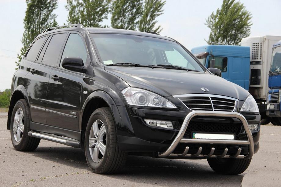 SsangYong Action 2005-2018 Defensa Delantera WT003 (Acero Inoxidable) Image
