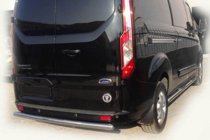 Ford Custom 2013-2022 Barra Trasera AK002 (Acero Inoxidable) foto 5