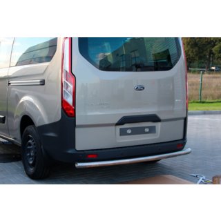 Barra Trasera AK002 (Acero Inoxidable) Ford Custom 2013-2022 foto 1