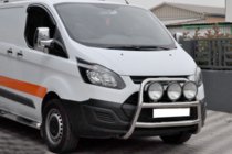 Ford Custom 2013-2022 Defensa Delantera WT022 (Acero Inoxidable) foto 4
