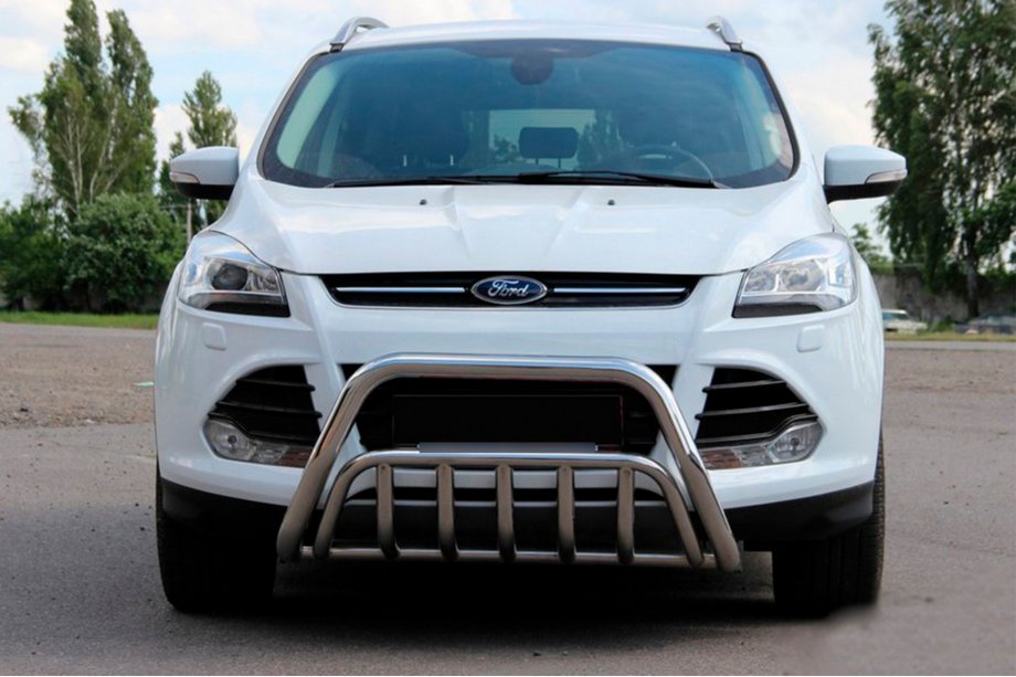 Ford Kuga/Escape 2013-2019 Defensa Delantera WT002 (Acero Inoxidable) Image