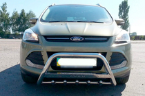 Ford Kuga/Escape 2013-2019 Defensa Delantera WT004 (Acero Inoxidable) foto 1
