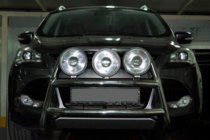 Ford Kuga/Escape 2013-2019 Defensa Delantera WT018 (Acero Inoxidable) foto 1