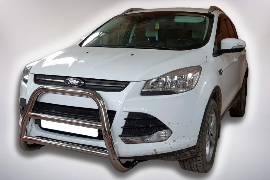 Ford Kuga/Escape 2013-2019 Defensa Delantera WT018 (Acero Inoxidable) Foto 2