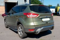 Ford Kuga 2008-2013 Barra Trasera AK007 (Acero Inoxidable) foto 5