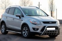 Ford Kuga 2008-2013 Defensa Delantera WT002 (Acero Inoxidable) foto 3