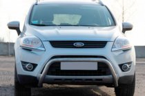 Ford Kuga 2008-2013 Defensa Delantera WT007 (Acero Inoxidable) foto 2