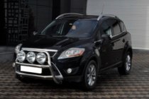 Ford Kuga 2008-2013 Defensa Delantera WT018 (Acero Inoxidable) foto 3