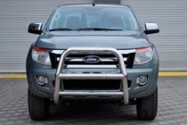 Ford Ranger 2011–2022 Defensa Delantera WT018 (Acero Inoxidable) foto 2