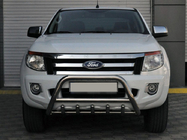 Ford Ranger 2011–2022 Defensa Delantera WT003 (Acero Inoxidable) foto 1