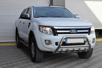 Ford Ranger 2011–2022 Defensa Delantera WT003 (Acero Inoxidable) foto 3