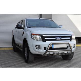 Defensa Delantera WT003 (Acero Inoxidable) Ford Ranger 2011–2022 foto 3