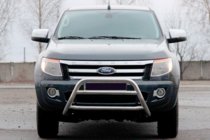 Ford Ranger 2011–2022 Defensa Delantera WT022 (Acero Inoxidable) foto 1