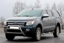 Ford Ranger 2011–2022 Defensa Delantera WT022 (Acero Inoxidable) foto 3