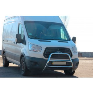 Defensa Delantera WT022 (Acero Inoxidable) Ford Transit 2014- foto 3