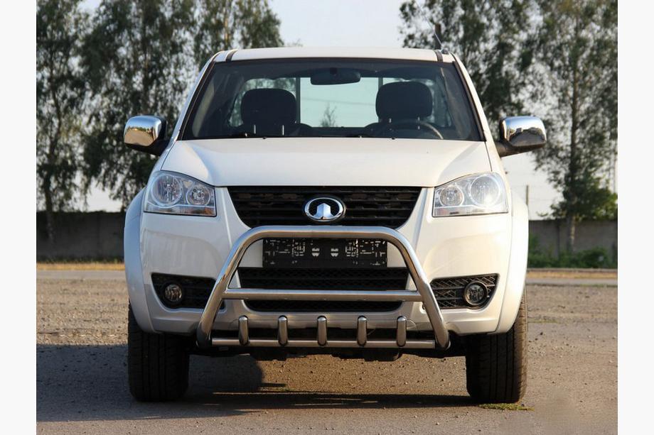 GreatWall Wingle 5 2006- Defensa Delantera WT003 (Acero Inoxidable) Image