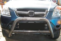 Honda CRV 2001-2006 Defensa Delantera WT005 (Acero Inoxidable) foto 3