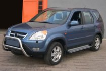 Honda CRV 2001-2006 Defensa Delantera WT005 (Acero Inoxidable) foto 2