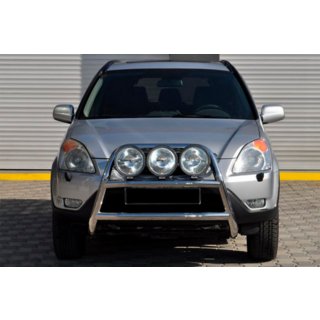Defensa Delantera WT018 (Acero Inoxidable) Honda CRV 2001-2006 foto 1