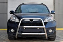 Honda CRV 2007-2011 Defensa Delantera WT018 (Acero Inoxidable) foto 1