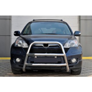 Defensa Delantera WT018 (Acero Inoxidable) Honda CRV 2007-2011 foto 1