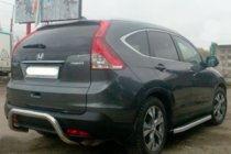 Honda CRV 2012-2016 Barra Trasera AK007 (Acero Inoxidable) foto 2